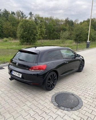 Volkswagen Scirocco cena 24500 przebieg: 234000, rok produkcji 2008 z Kraków małe 121